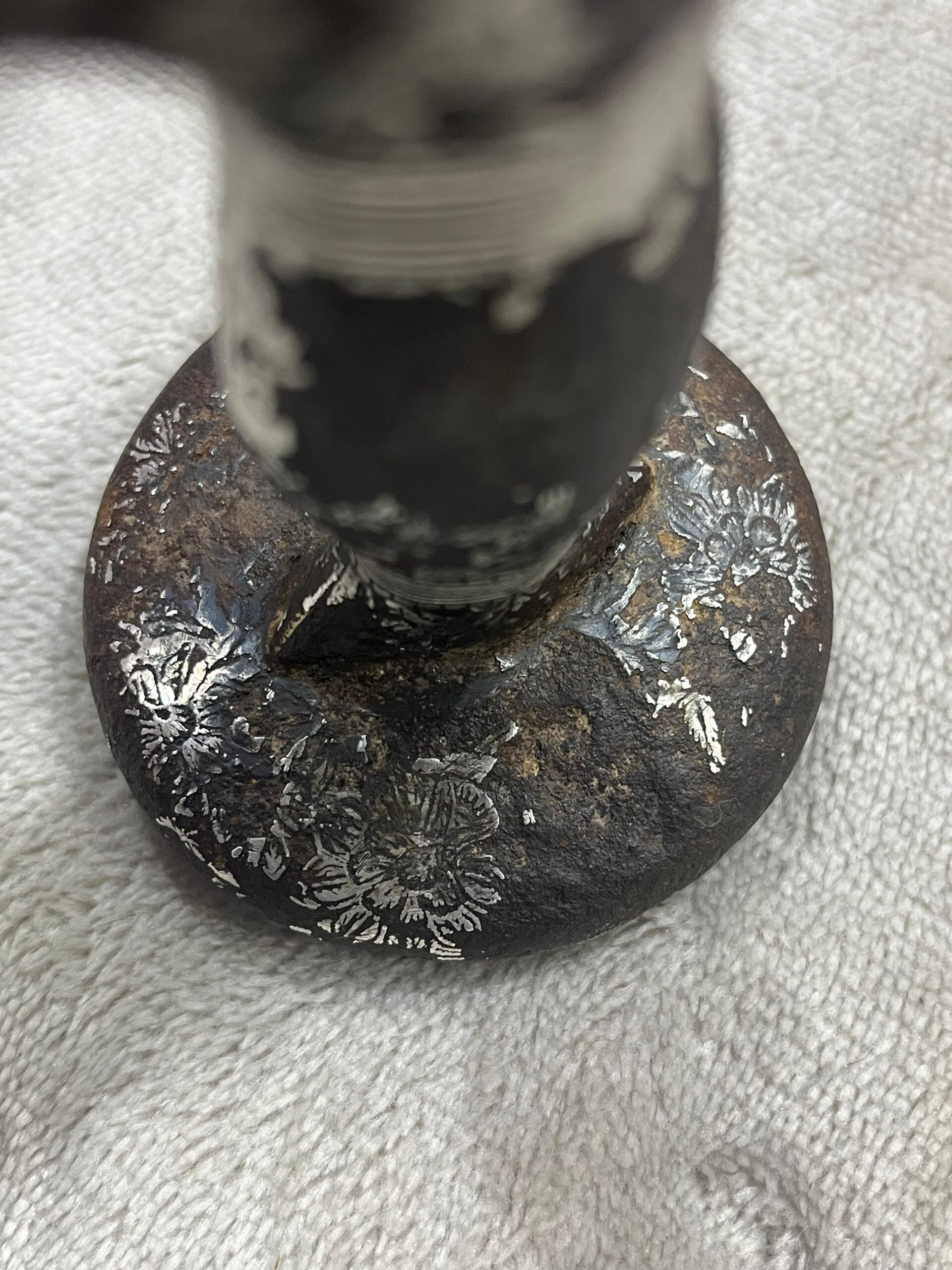 sindhi silver wootz tulwar (sword) sindhi silver wootz tulwar (sword)